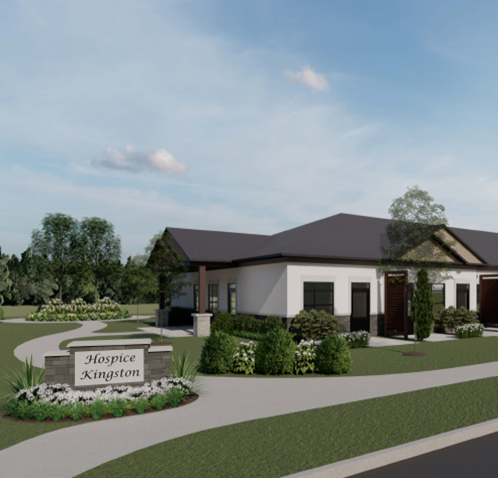 Shot of palliative care building